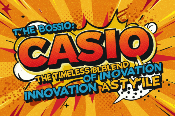 Casîo: The Timeless Blend of Innovation and Style