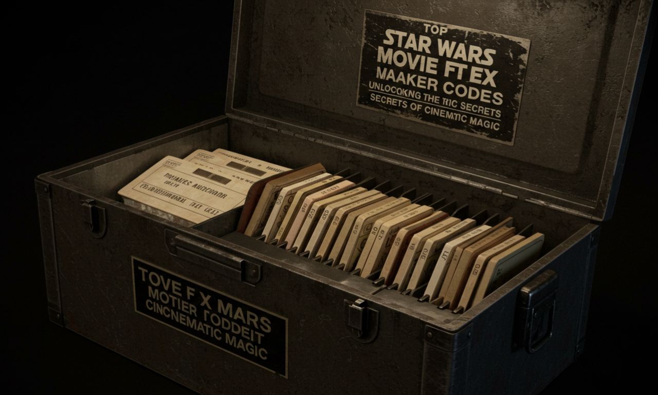 Top Star Wars Movie FX Maker Codes: Unlocking the Secrets of Cinematic Magic