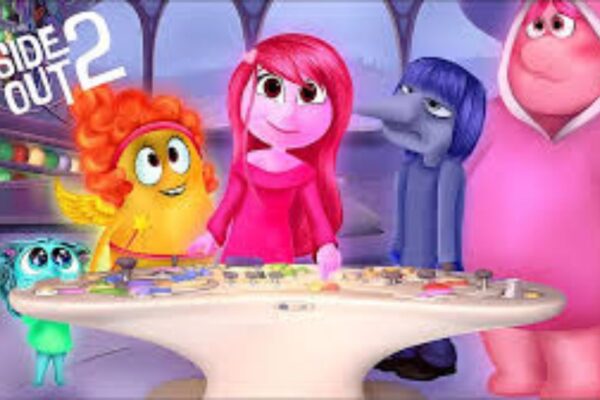 Inside Out 2 Glued to Phone