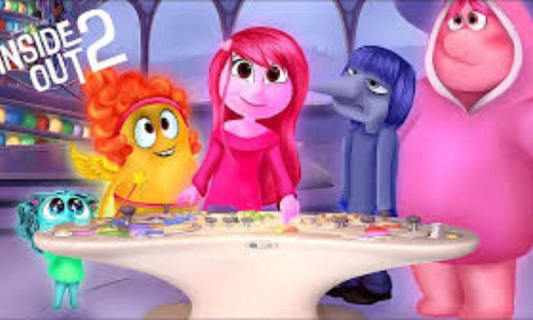 Inside Out 2 Glued to Phone